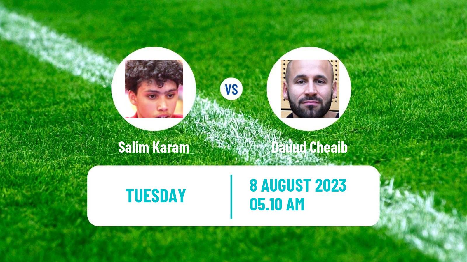 Table tennis Challenger Series Men Salim Karam - Dauud Cheaib