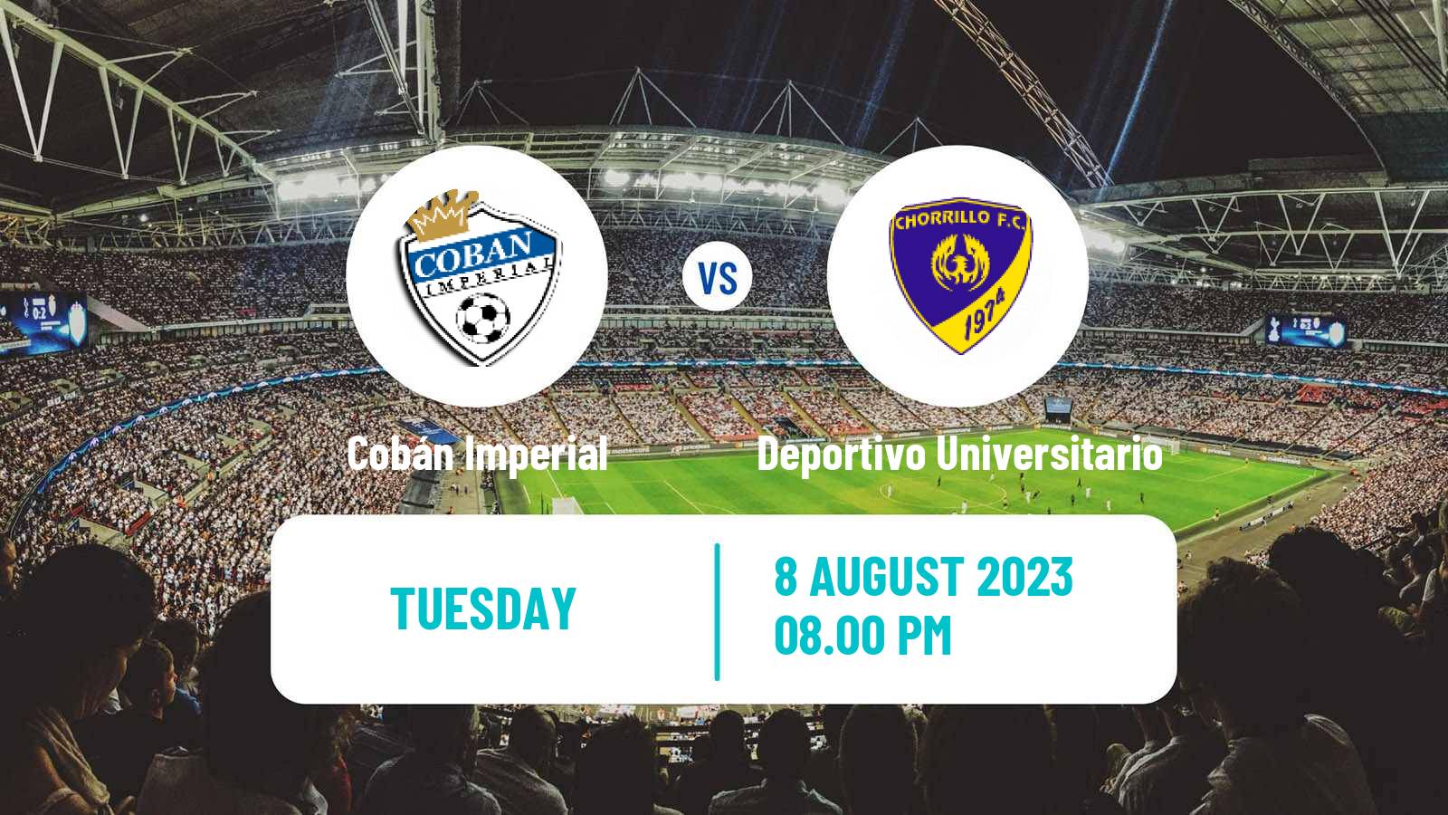Soccer CONCACAF Central American Cup Cobán Imperial - Deportivo Universitario
