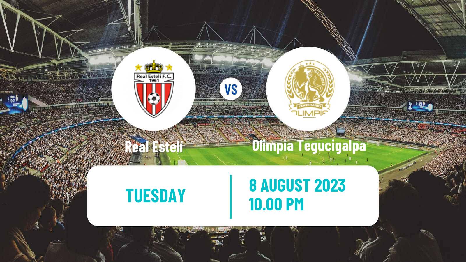 Soccer CONCACAF Central American Cup Real Estelí - Olimpia Tegucigalpa