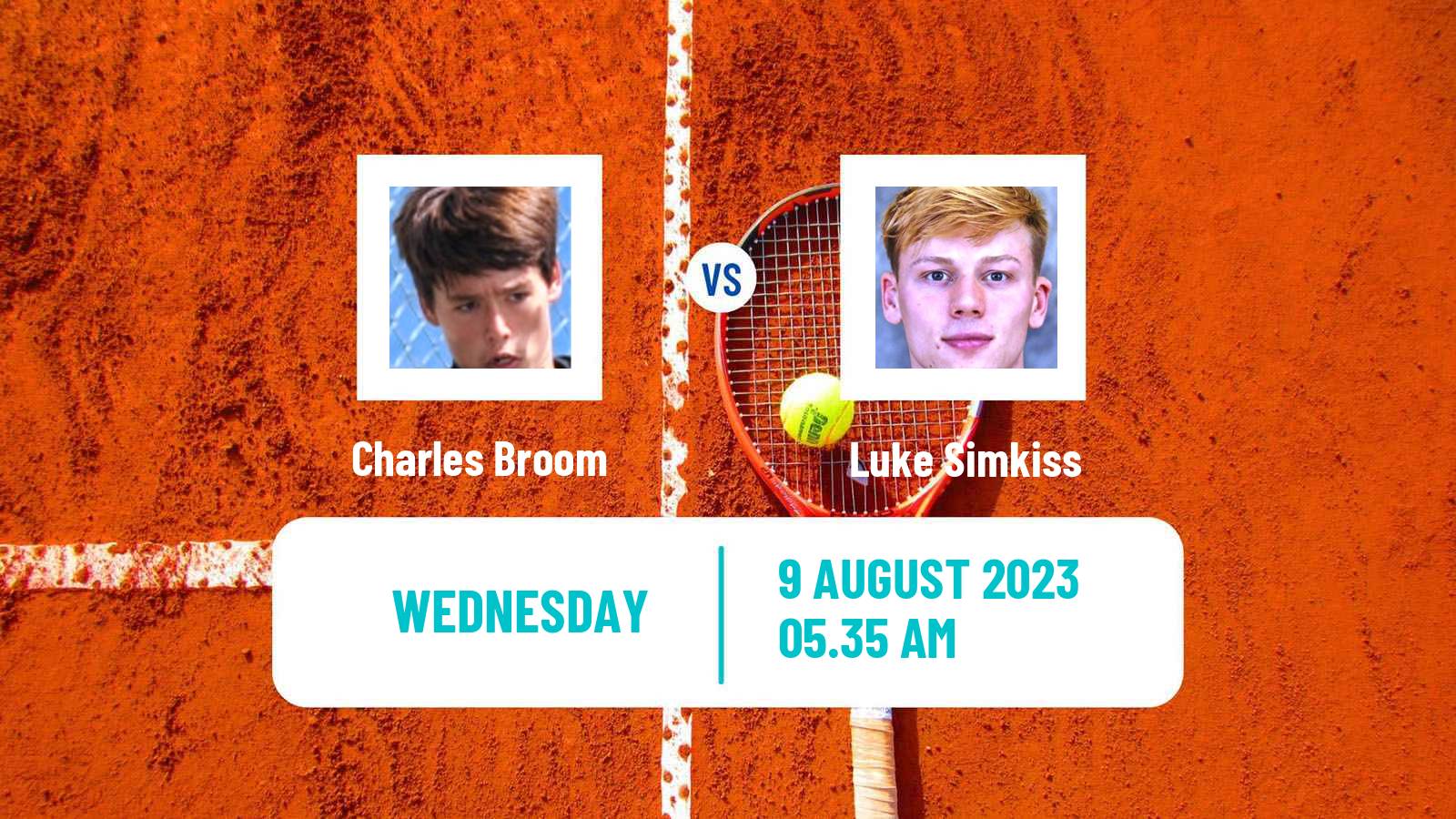 Tennis ITF M25 Roehampton 3 Men Charles Broom - Luke Simkiss