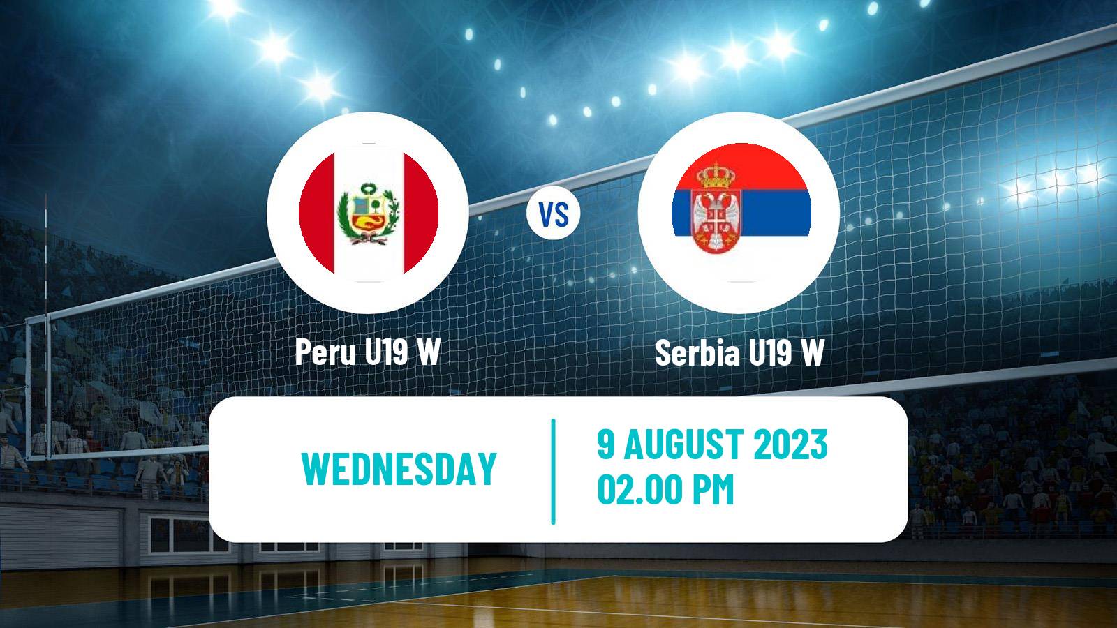 Volleyball World Championship U19 Volleyball Women Peru U19 W - Serbia U19 W