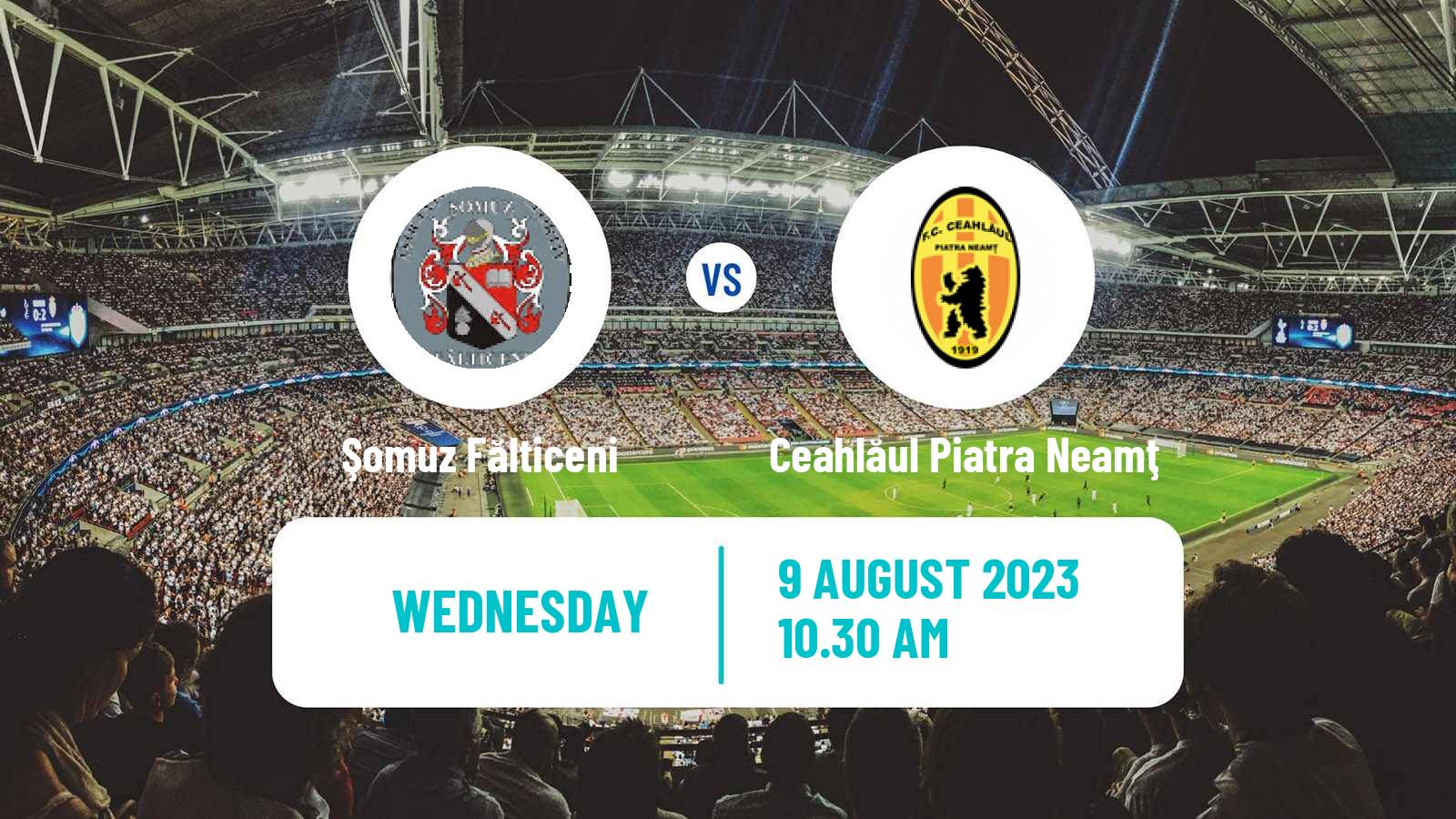 Soccer Romanian Cup Şomuz Fălticeni - Ceahlăul Piatra Neamţ