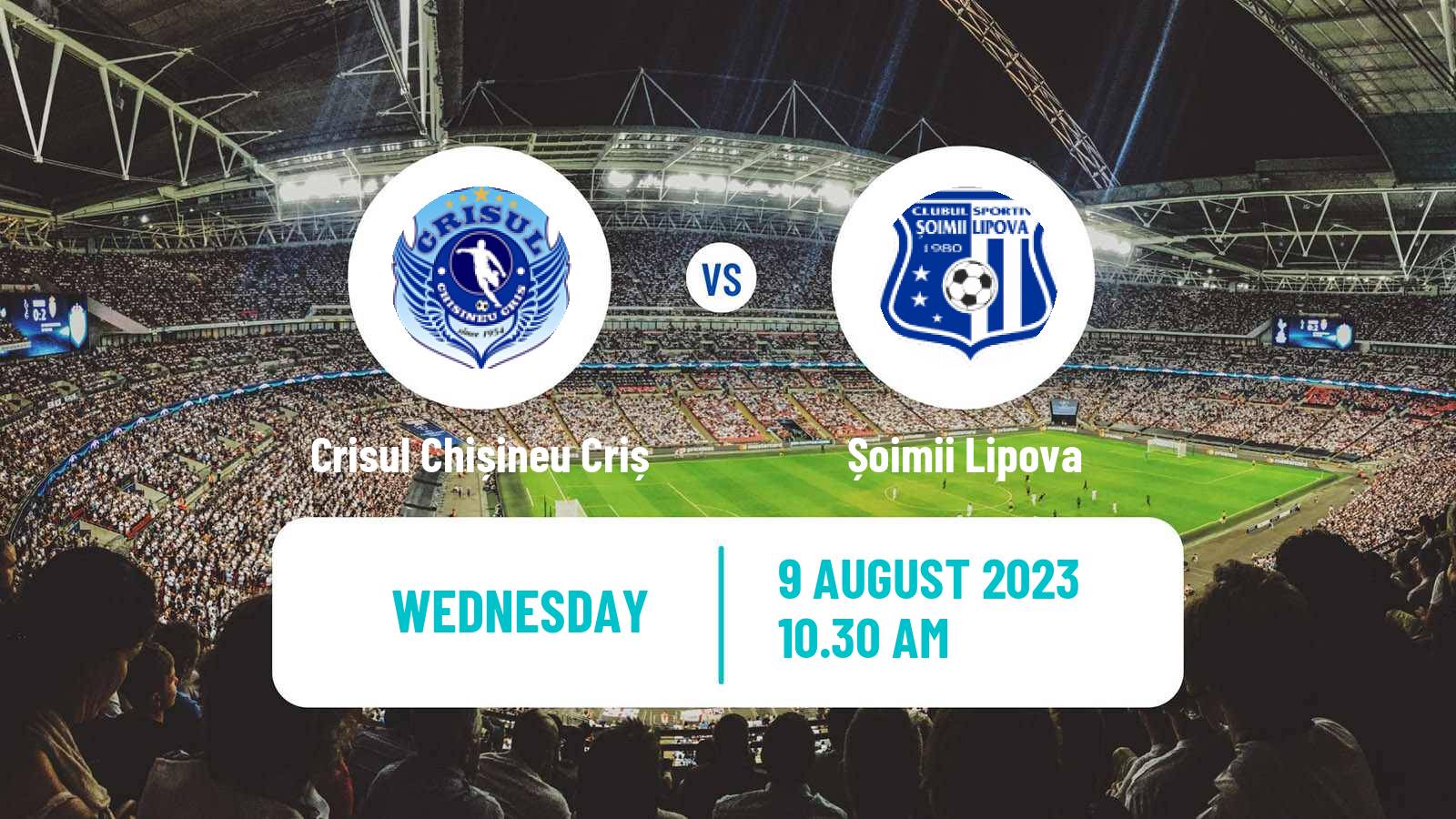 Soccer Romanian Cup Crisul Chișineu Criș - Șoimii Lipova