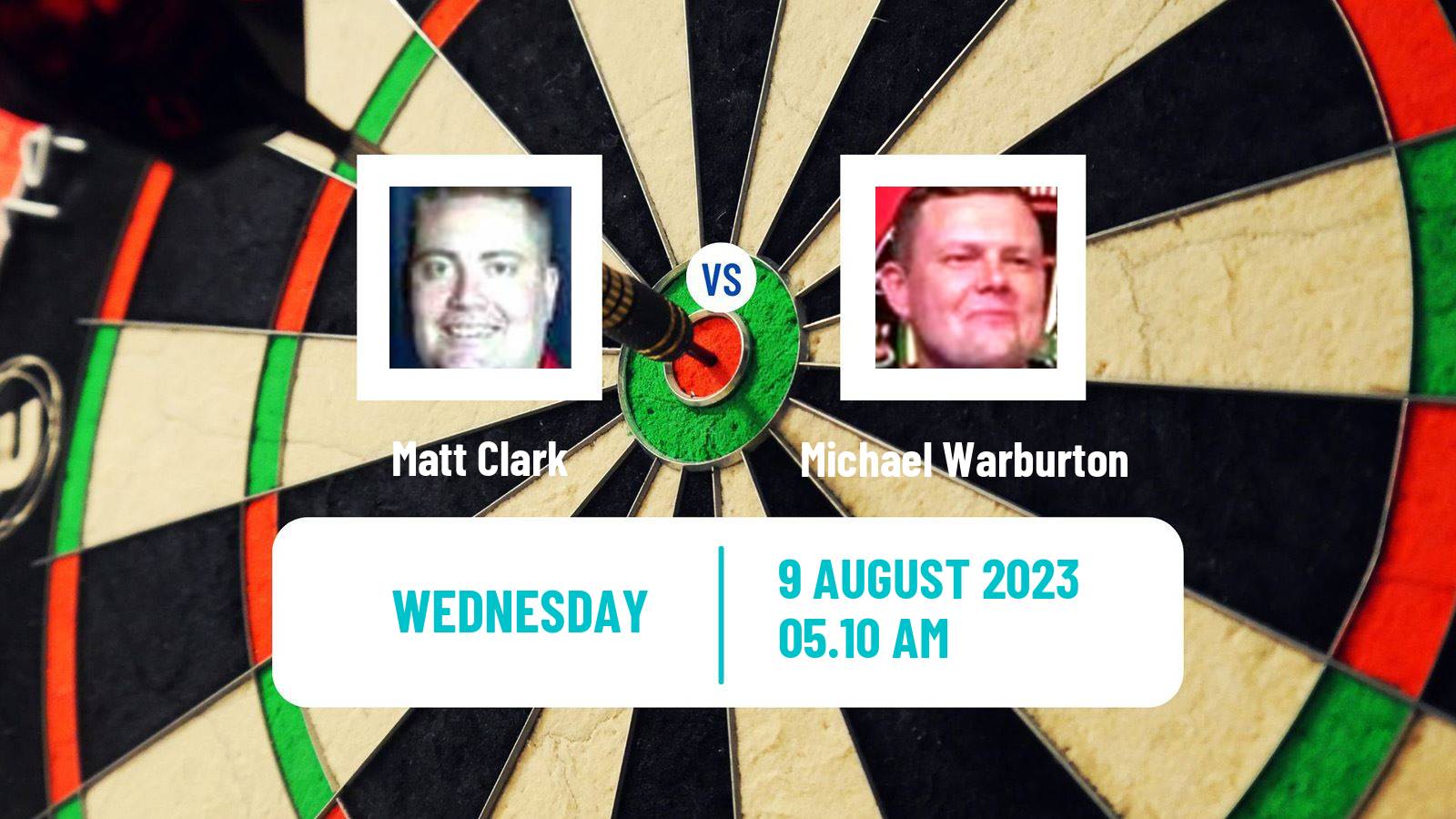 Darts Modus Super Series Matt Clark - Michael Warburton