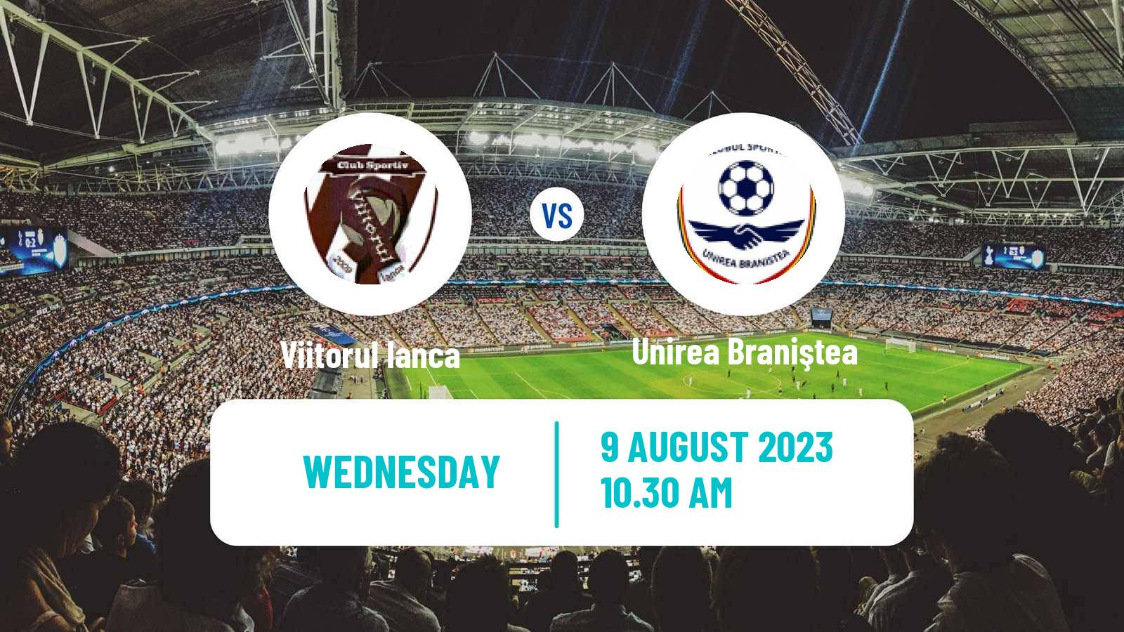 Soccer Romanian Cup Viitorul Ianca - Unirea Braniştea
