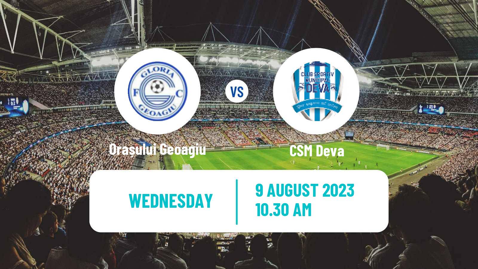 Soccer Romanian Cup Orașului Geoagiu - CSM Deva
