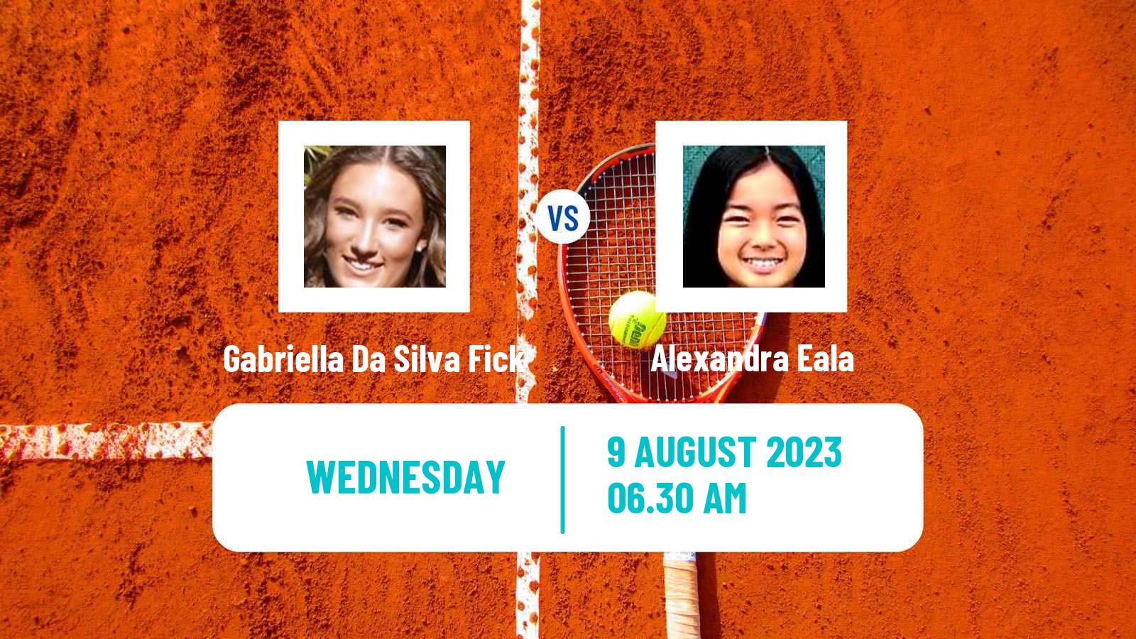 Tennis ITF W25 Roehampton 3 Women Gabriella Da Silva Fick - Alexandra Eala
