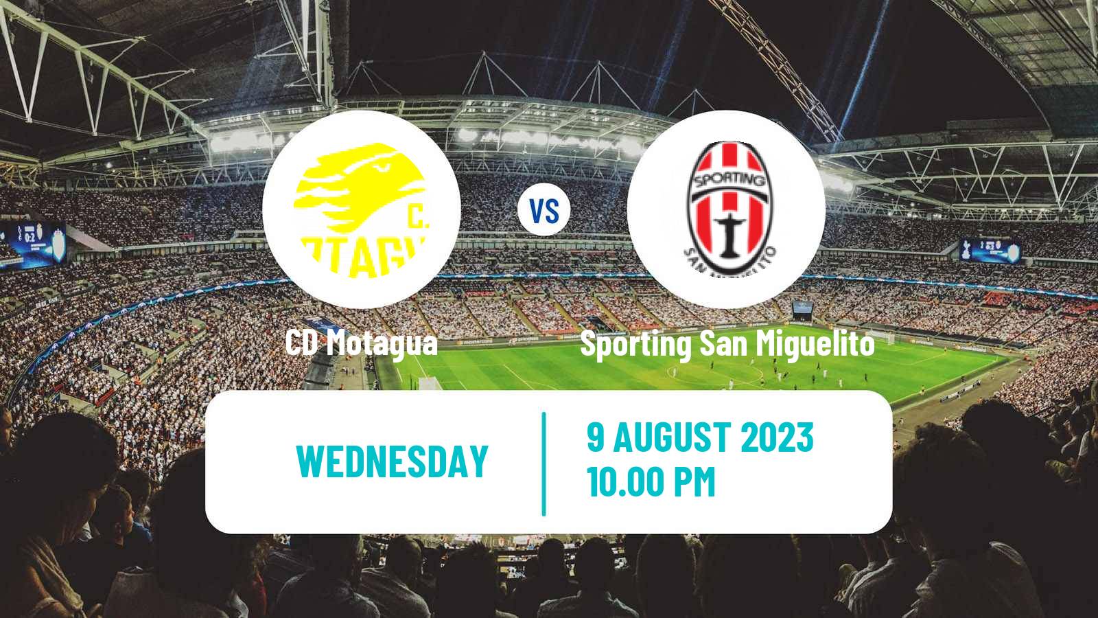 Soccer CONCACAF Central American Cup Motagua - Sporting San Miguelito