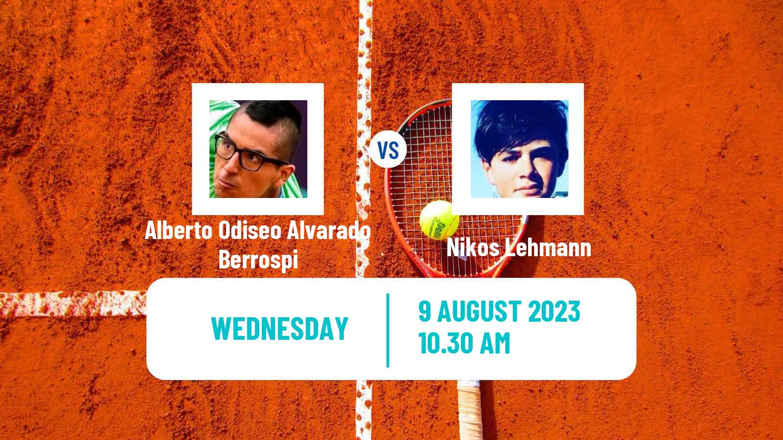 Tennis ITF M15 Arequipa Men Alberto Odiseo Alvarado Berrospi - Nikos Lehmann