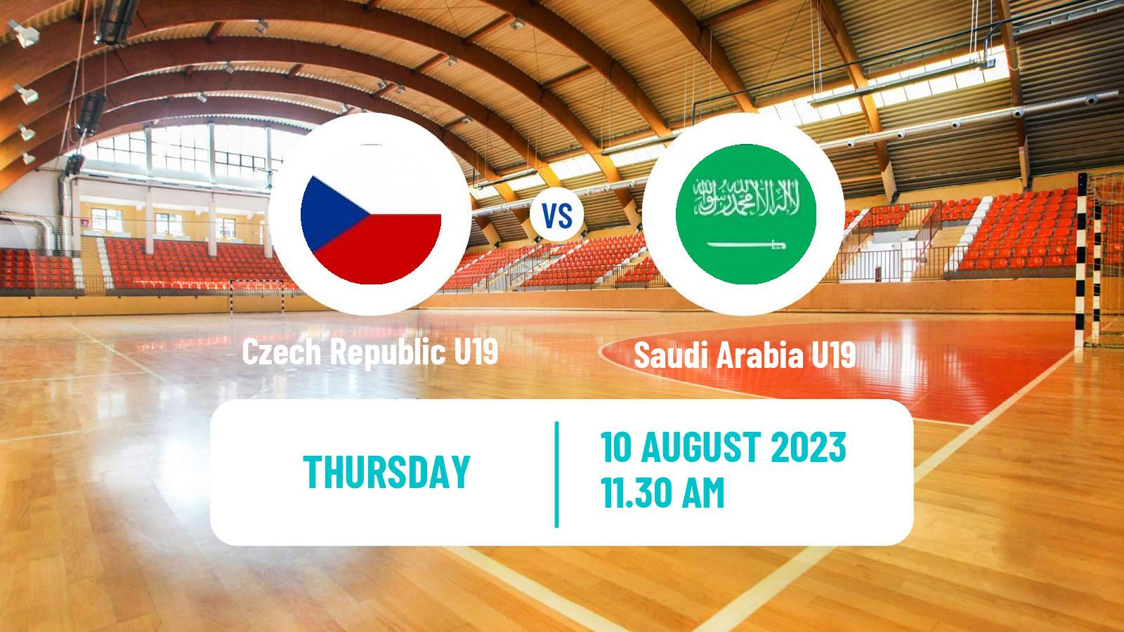 Handball World Championship U19 Handball Czech Republic U19 - Saudi Arabia U19