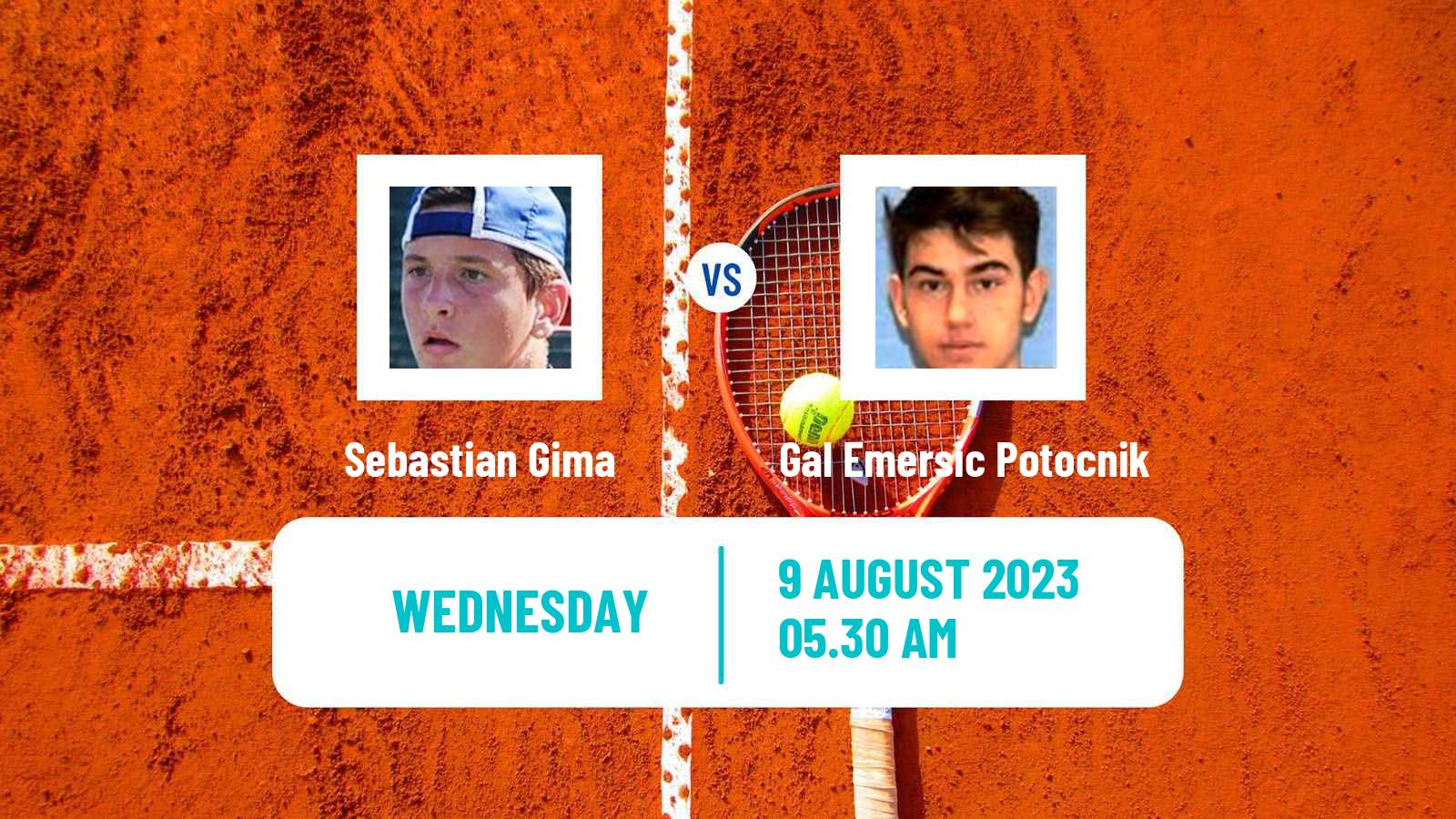 Tennis ITF M25 Osijek Men Sebastian Gima - Gal Emersic Potocnik