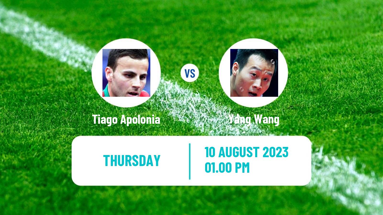 Table tennis Wtt Contender Rio De Janeiro Men Tiago Apolonia - Yang Wang