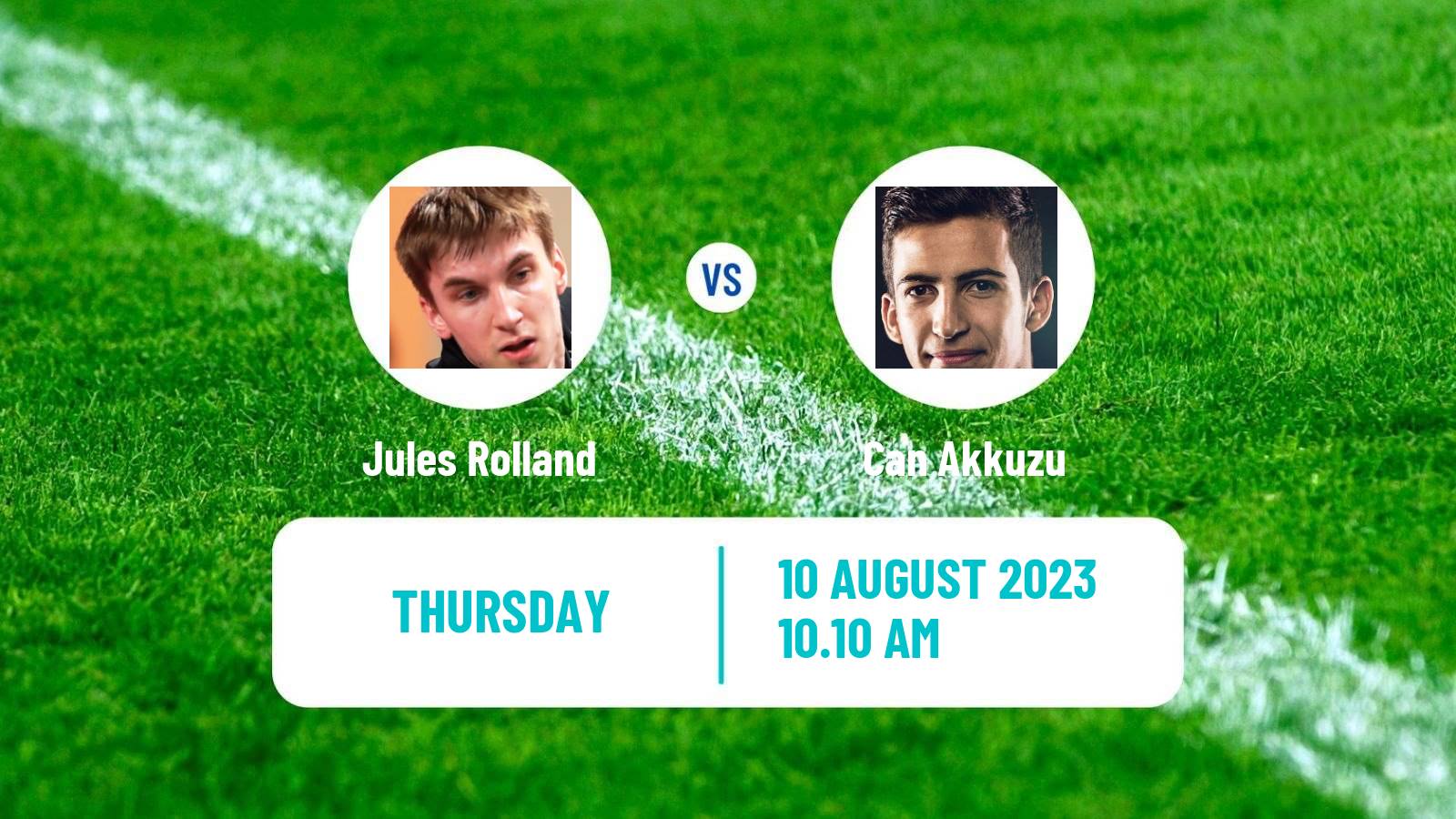 Table tennis Wtt Contender Rio De Janeiro Men Jules Rolland - Can Akkuzu