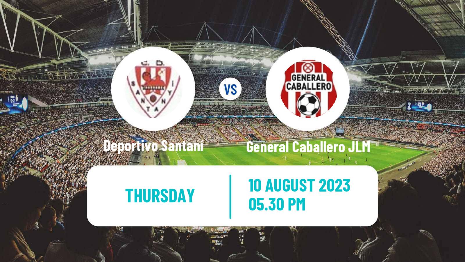 Football Copa Paraguay Deportivo Santaní - General Caballero JLM