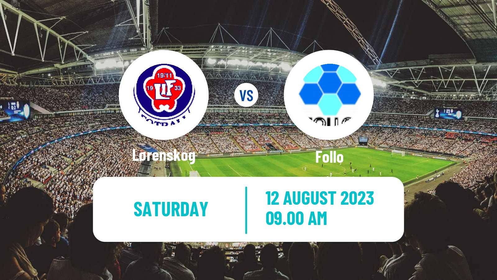 Soccer Norwegian Division 3 - Group 6 Lørenskog - Follo