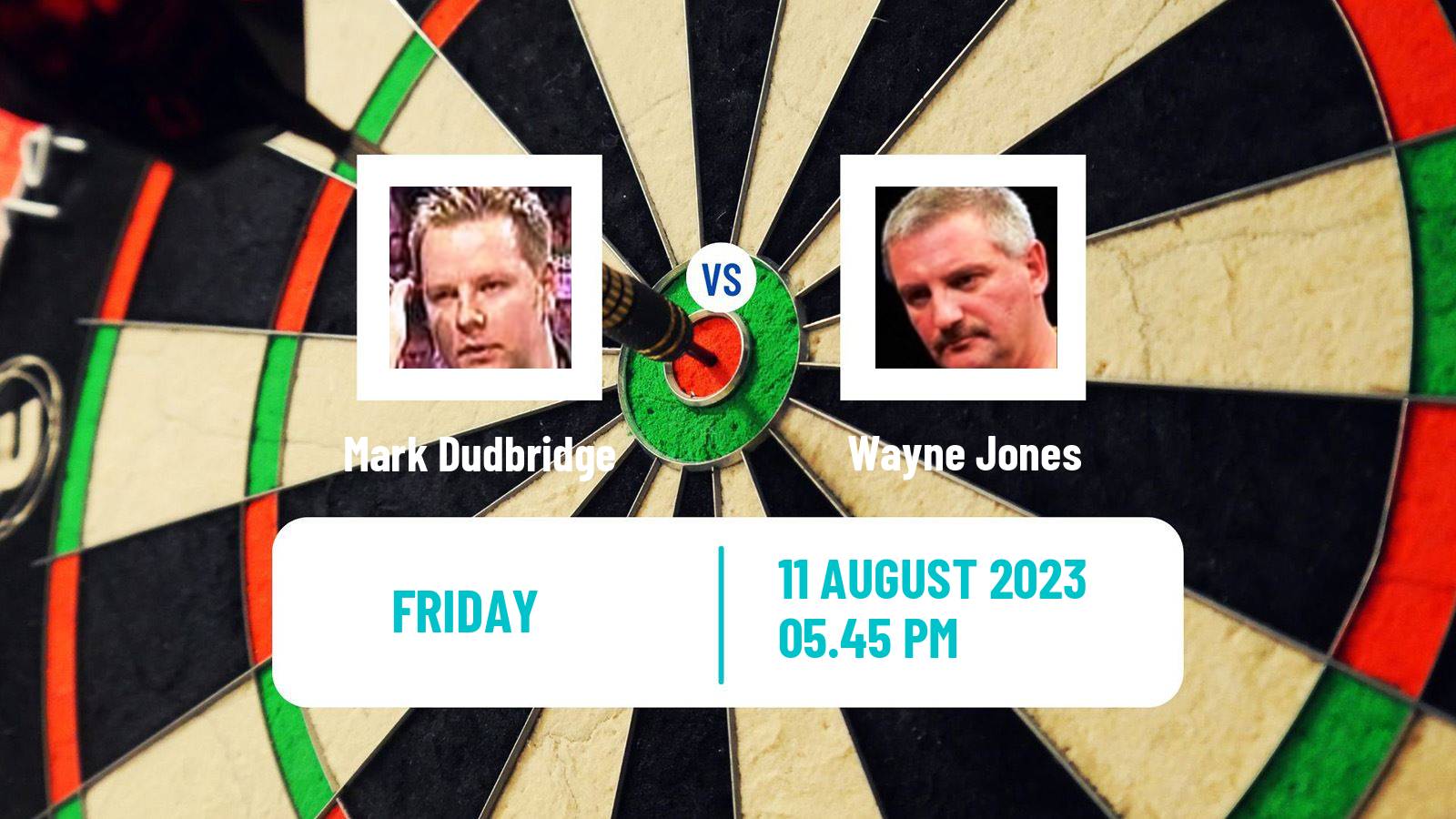 Darts Modus Super Series Mark Dudbridge - Wayne Jones