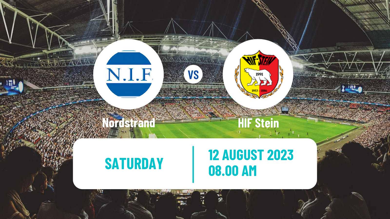 Soccer Norwegian Division 3 - Group 6 Nordstrand - HIF Stein