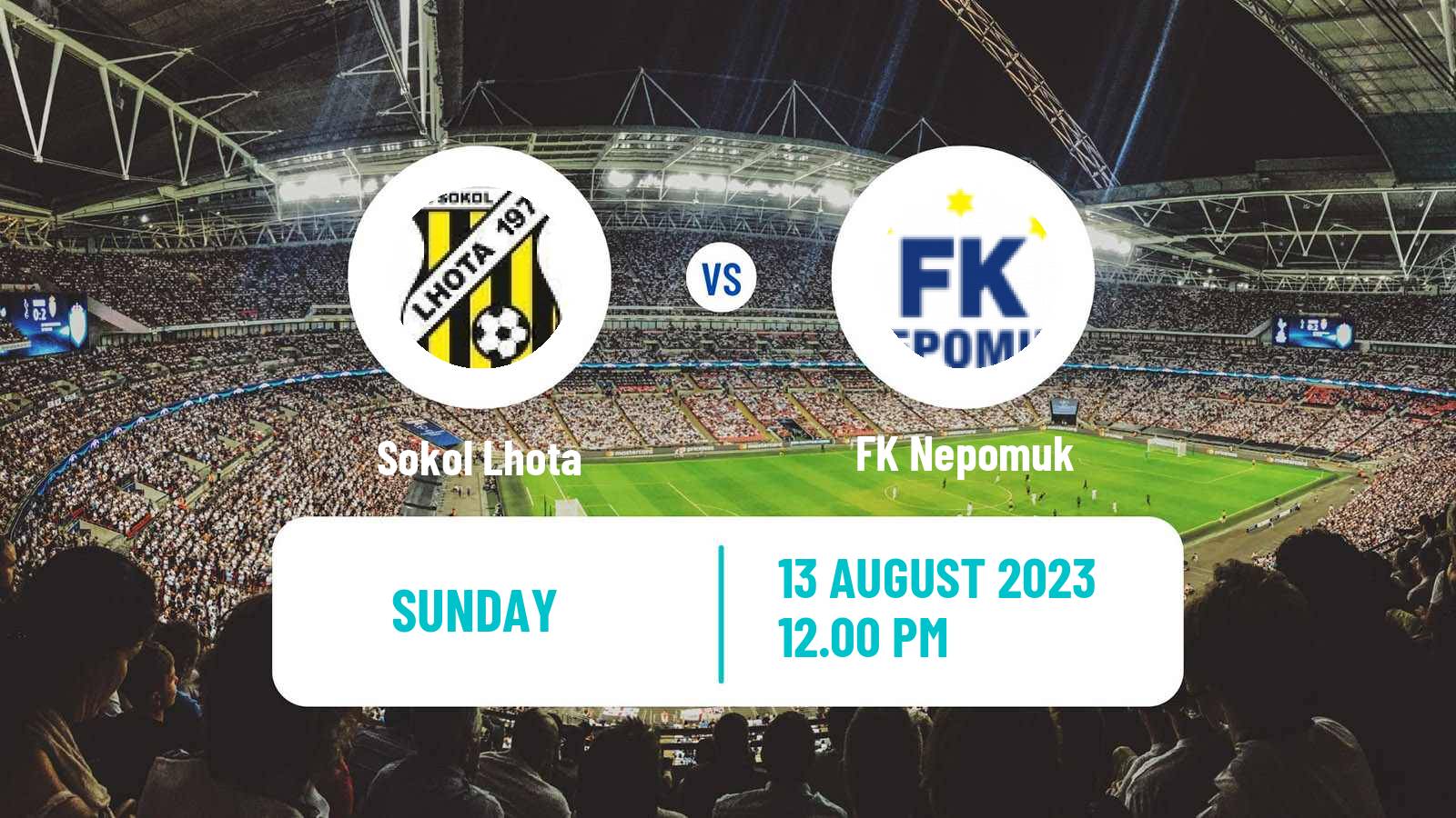 Soccer Czech Plzensky KP Sokol Lhota - Nepomuk