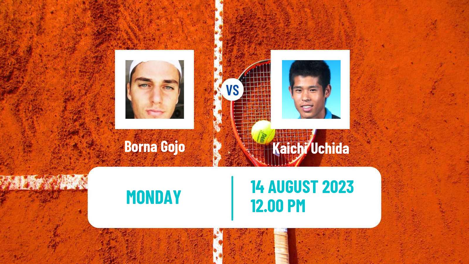 Tennis Stanford Challenger Men Borna Gojo - Kaichi Uchida