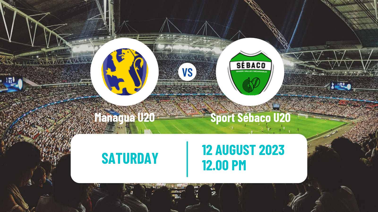 Football Nicaraguan Liga Primera U20 Managua U20 - Sport Sébaco U20