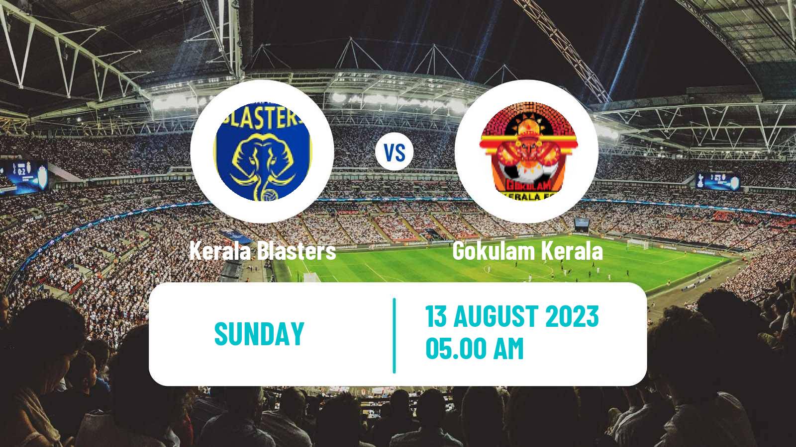 Soccer Indian Durand Cup Kerala Blasters - Gokulam Kerala
