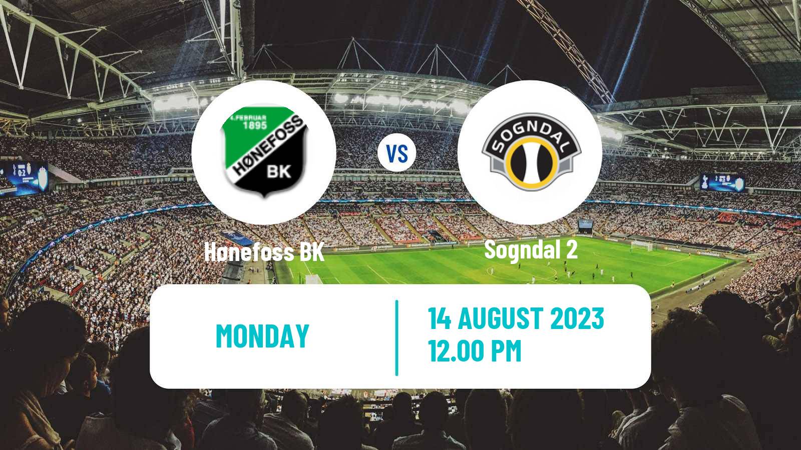 Soccer Norwegian Division 3 - Group 2 Hønefoss - Sogndal 2