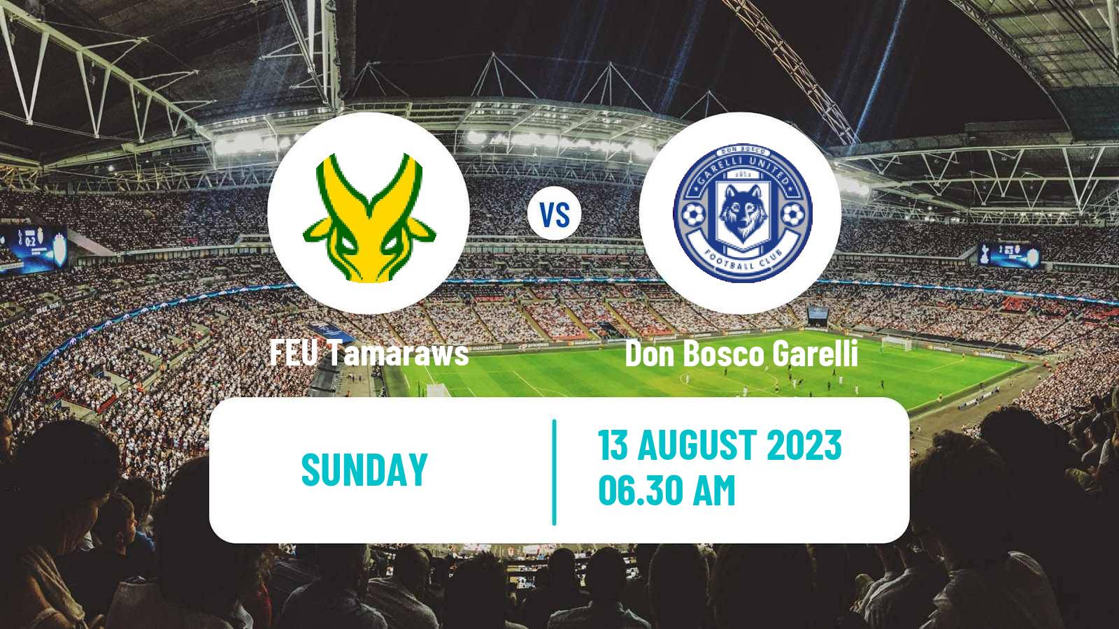 Soccer Philippines Copa Paulino Alcantara FEU Tamaraws - Don Bosco Garelli