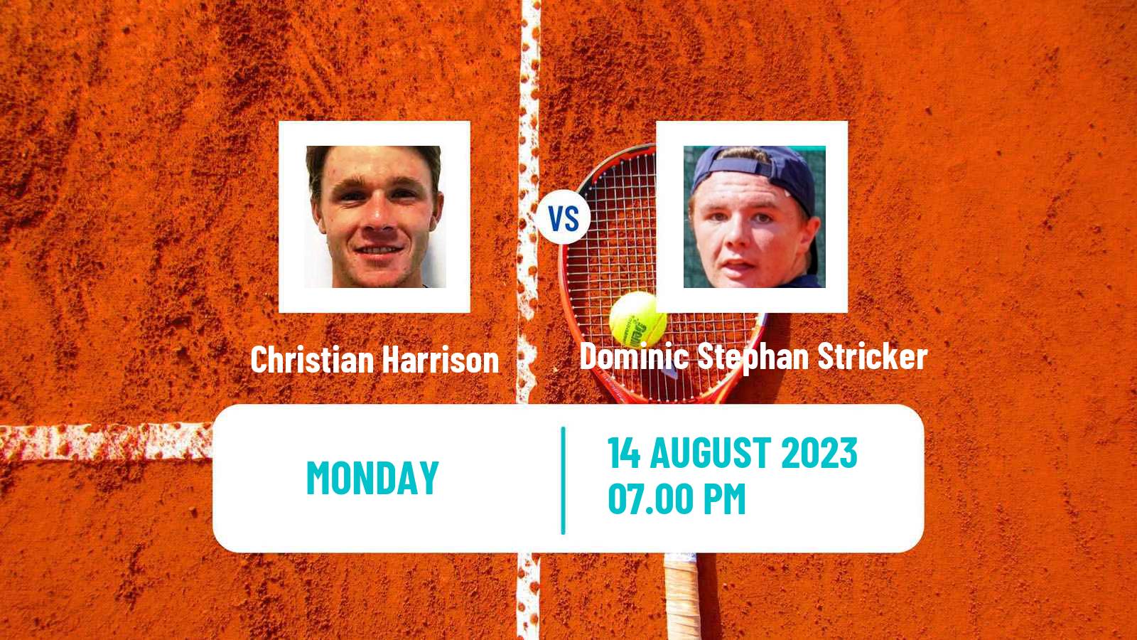 Tennis Winnipeg Challenger Men 2023 Christian Harrison - Dominic Stephan Stricker