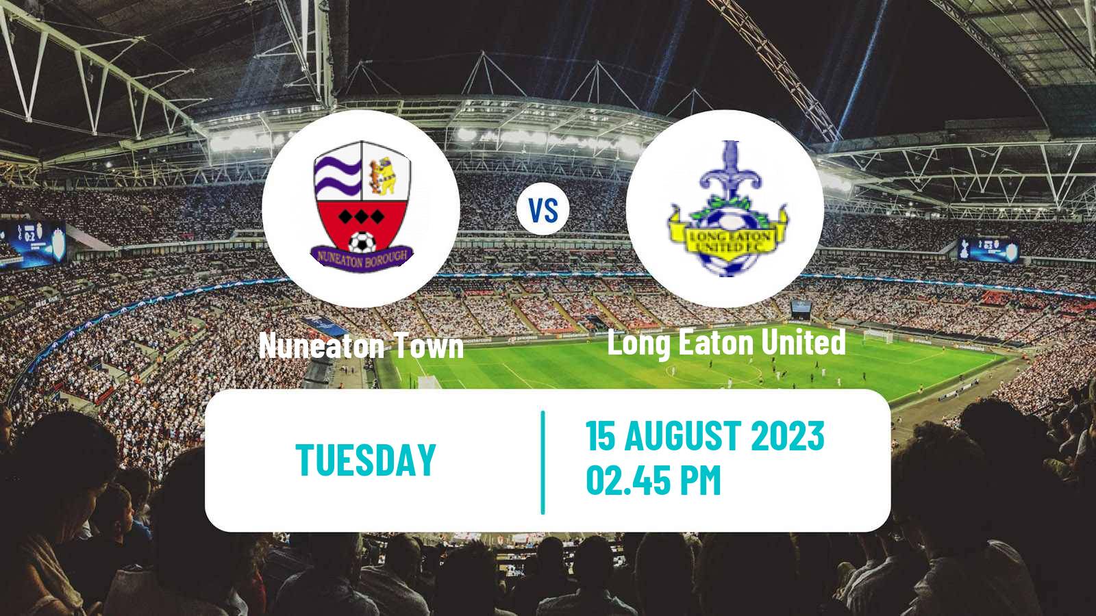 Soccer English Southern League Central Division Nuneaton Town - Long Eaton United