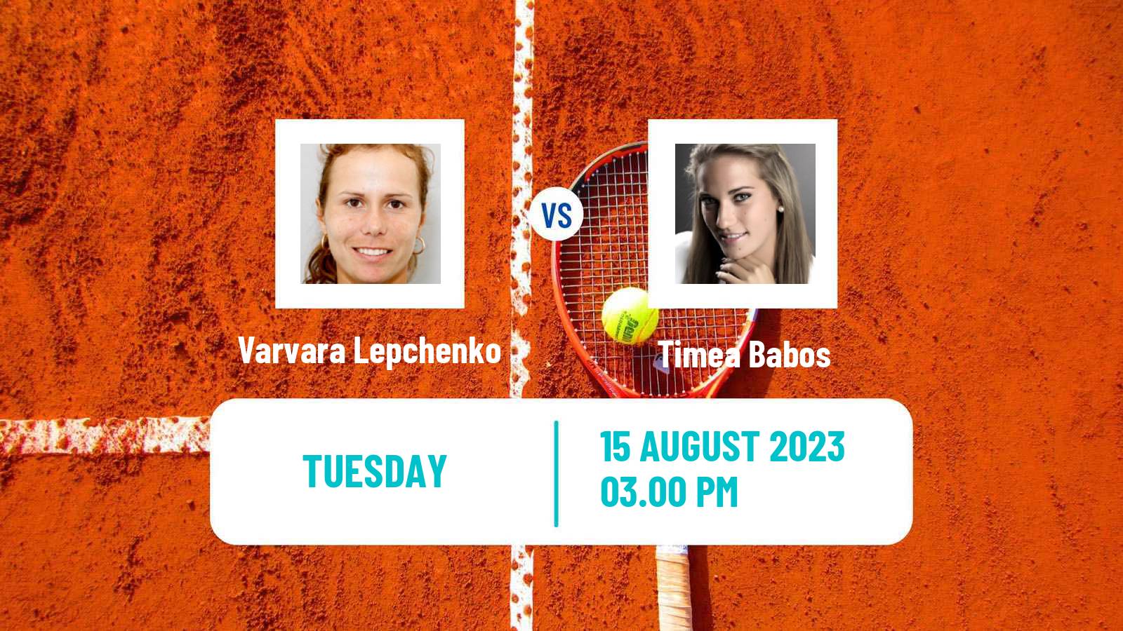 Tennis Barranquilla Challenger Women Varvara Lepchenko - Timea Babos