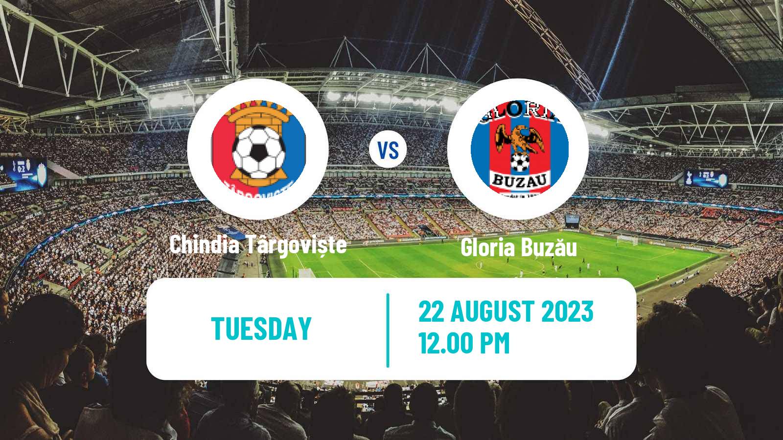 Soccer Romanian Division 2 Chindia Târgoviște - Gloria Buzău
