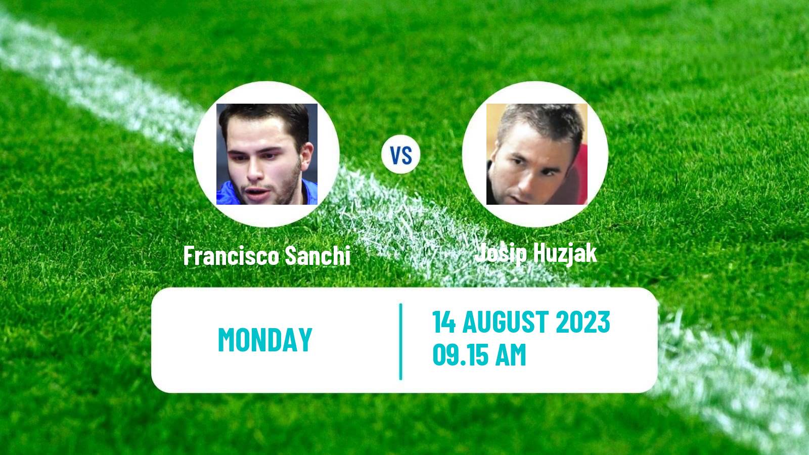 Table tennis Tt Star Series Men Francisco Sanchi - Josip Huzjak