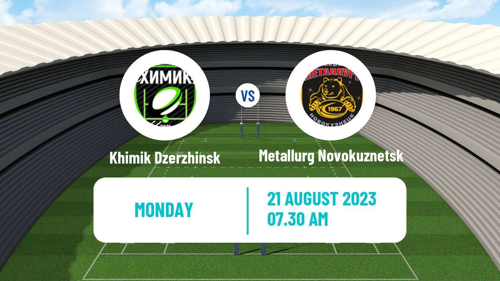 Rugby union Russian Premier League Rugby Khimik Dzerzhinsk - Metallurg Novokuznetsk