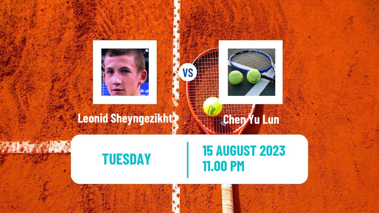 Tennis ITF M25 Tainan Men Leonid Sheyngezikht - Chen Yu Lun