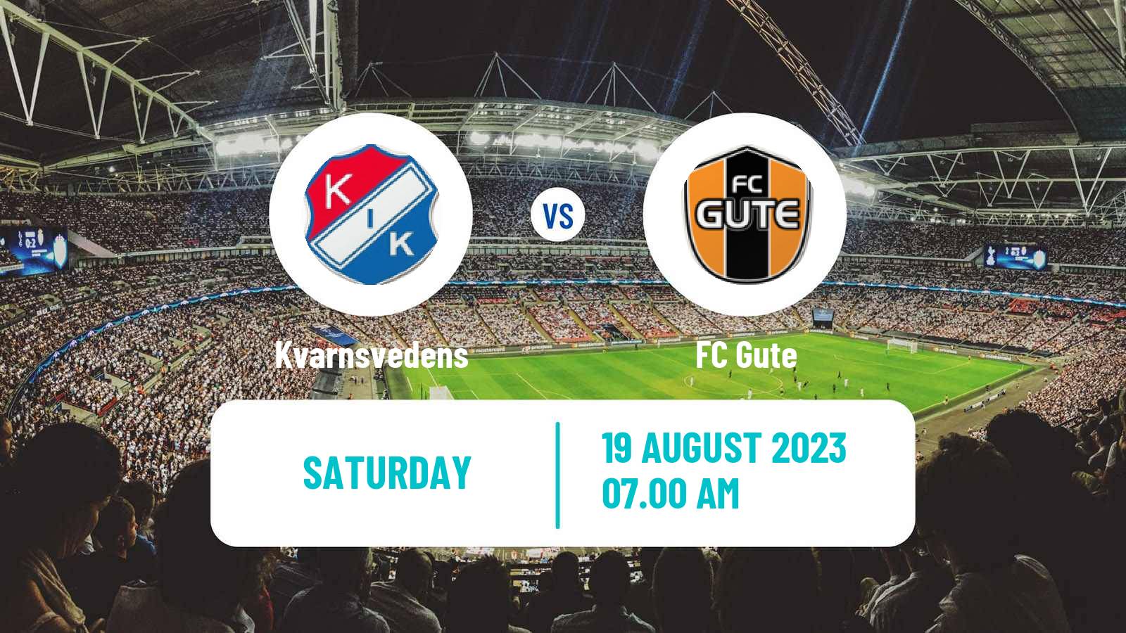 Soccer Swedish Division 2 - Norra Svealand Kvarnsvedens - Gute