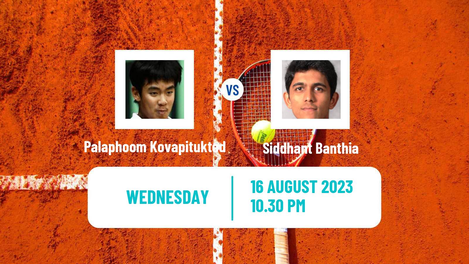 Tennis ITF M25 Jakarta 7 Men Palaphoom Kovapitukted - Siddhant Banthia