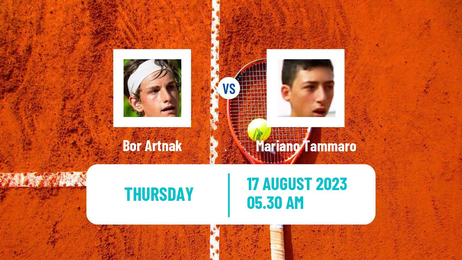 Tennis ITF M15 Kottingbrunn Men Bor Artnak - Mariano Tammaro