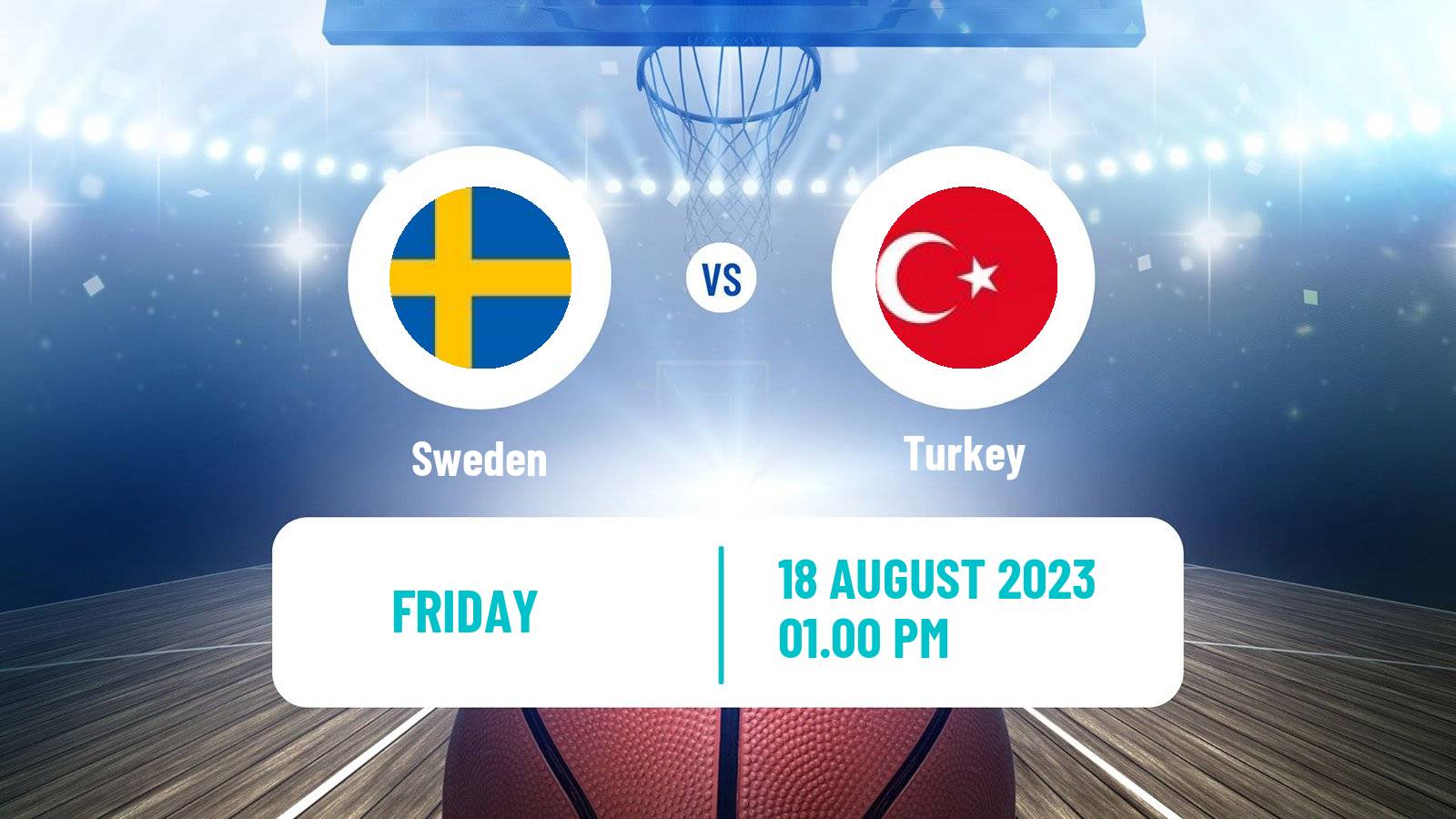 Basketball Olympic Games - Basketball Sweden - Turkey