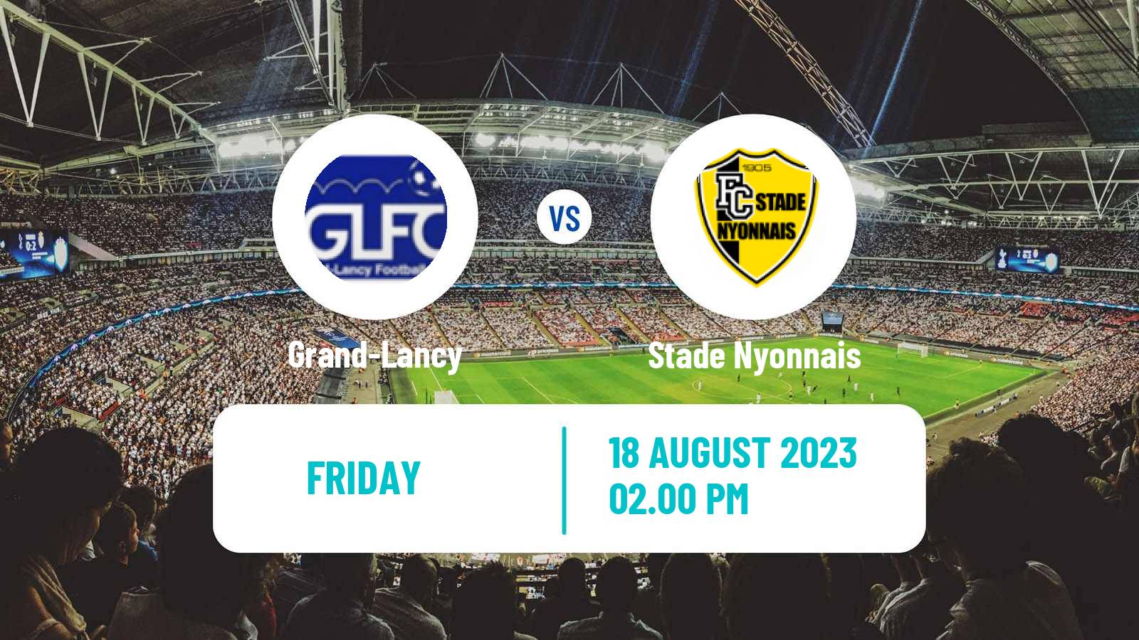 Soccer Swiss Cup Lancy - Stade Nyonnais