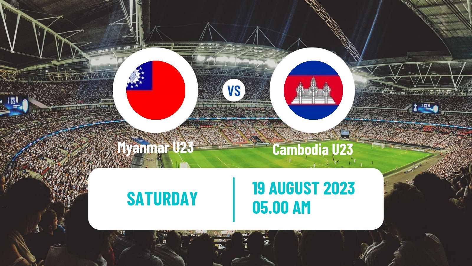 Football AFF Championship U23 Myanmar U23 - Cambodia U23