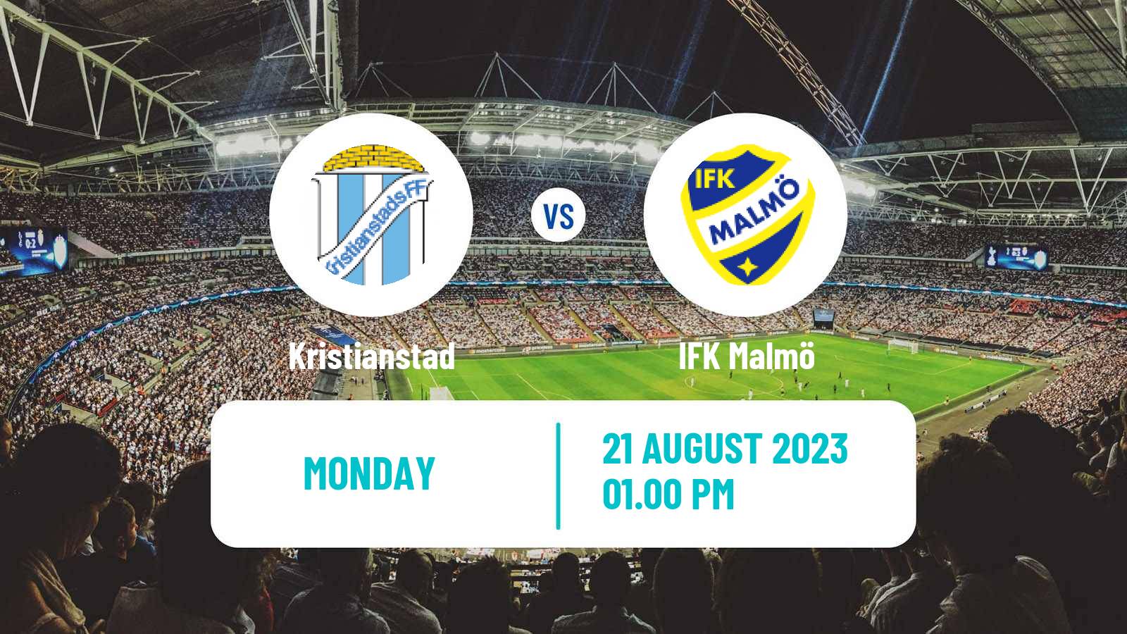 Soccer Swedish Division 2 - Södra Götaland Kristianstad - IFK Malmö