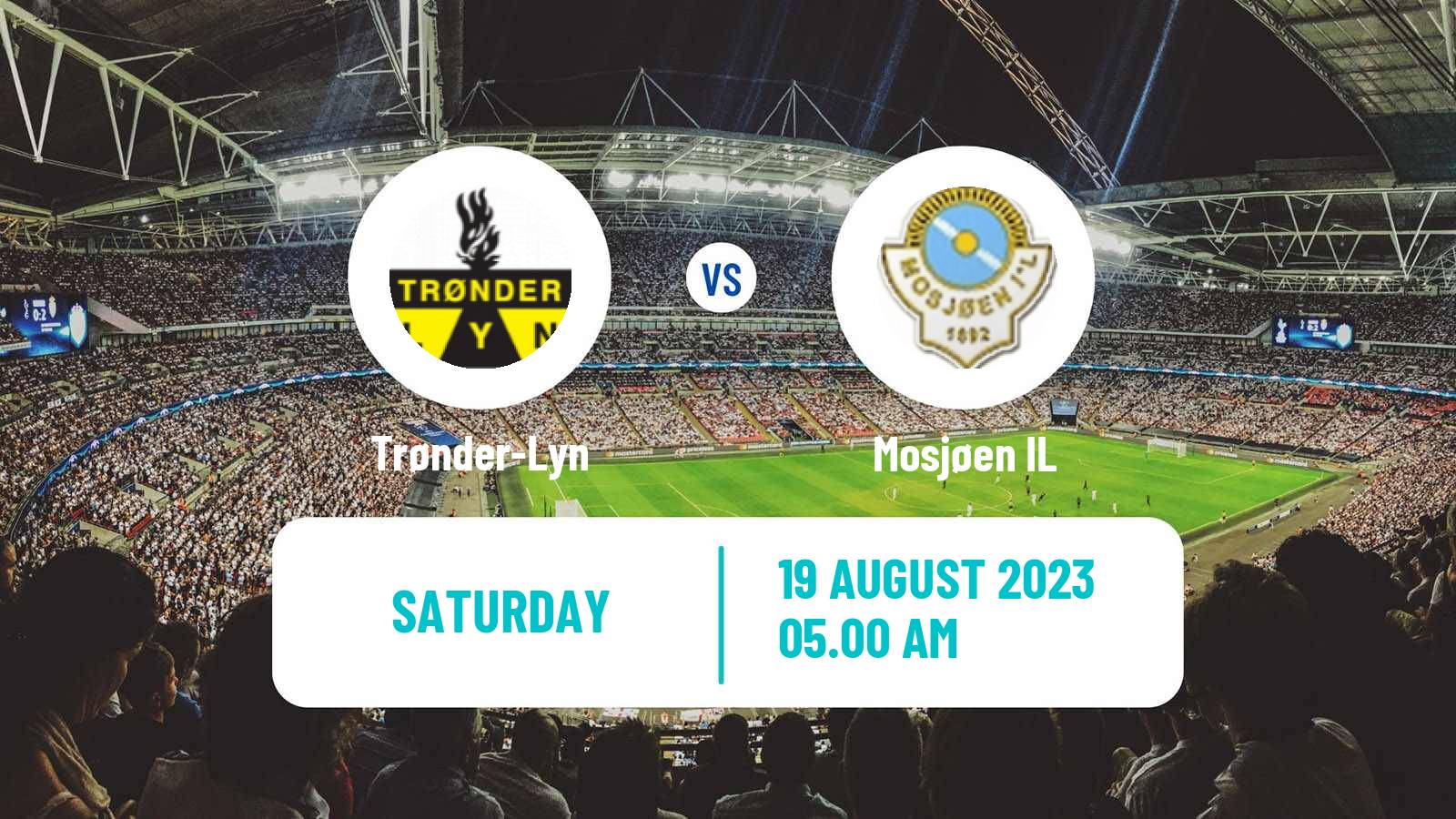 Soccer Norwegian Division 3 - Group 5 Trønder-Lyn - Mosjøen