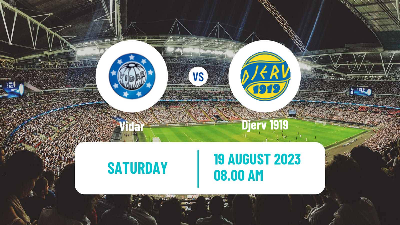 Football Norwegian Division 3 - Group 3 Vidar - Djerv 1919