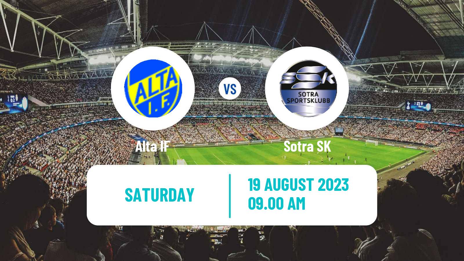 Soccer Norwegian Division 2 - Group 2 Alta - Sotra