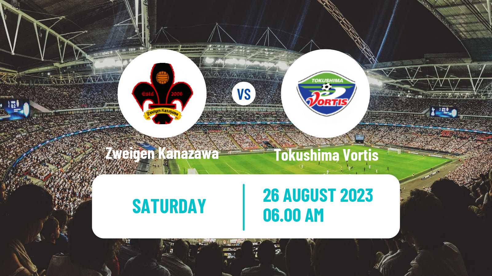 Soccer Japan J2 League Zweigen Kanazawa - Tokushima Vortis