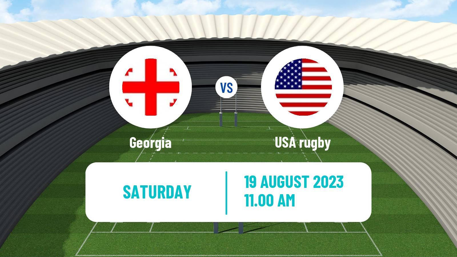 Rugby union Friendly International Rugby Union Georgia - USA