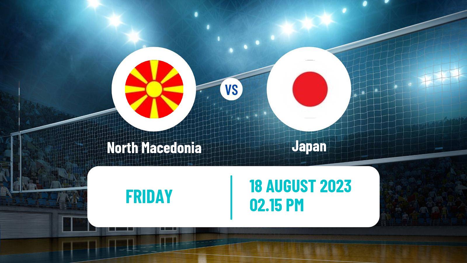 Volleyball Friendly International Volleyball North Macedonia - Japan