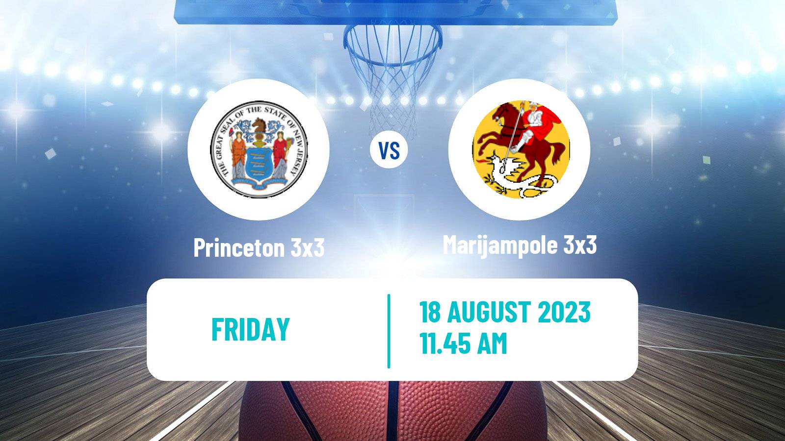 Basketball World Tour Lausanne 3x3 Princeton 3x3 - Marijampole 3x3