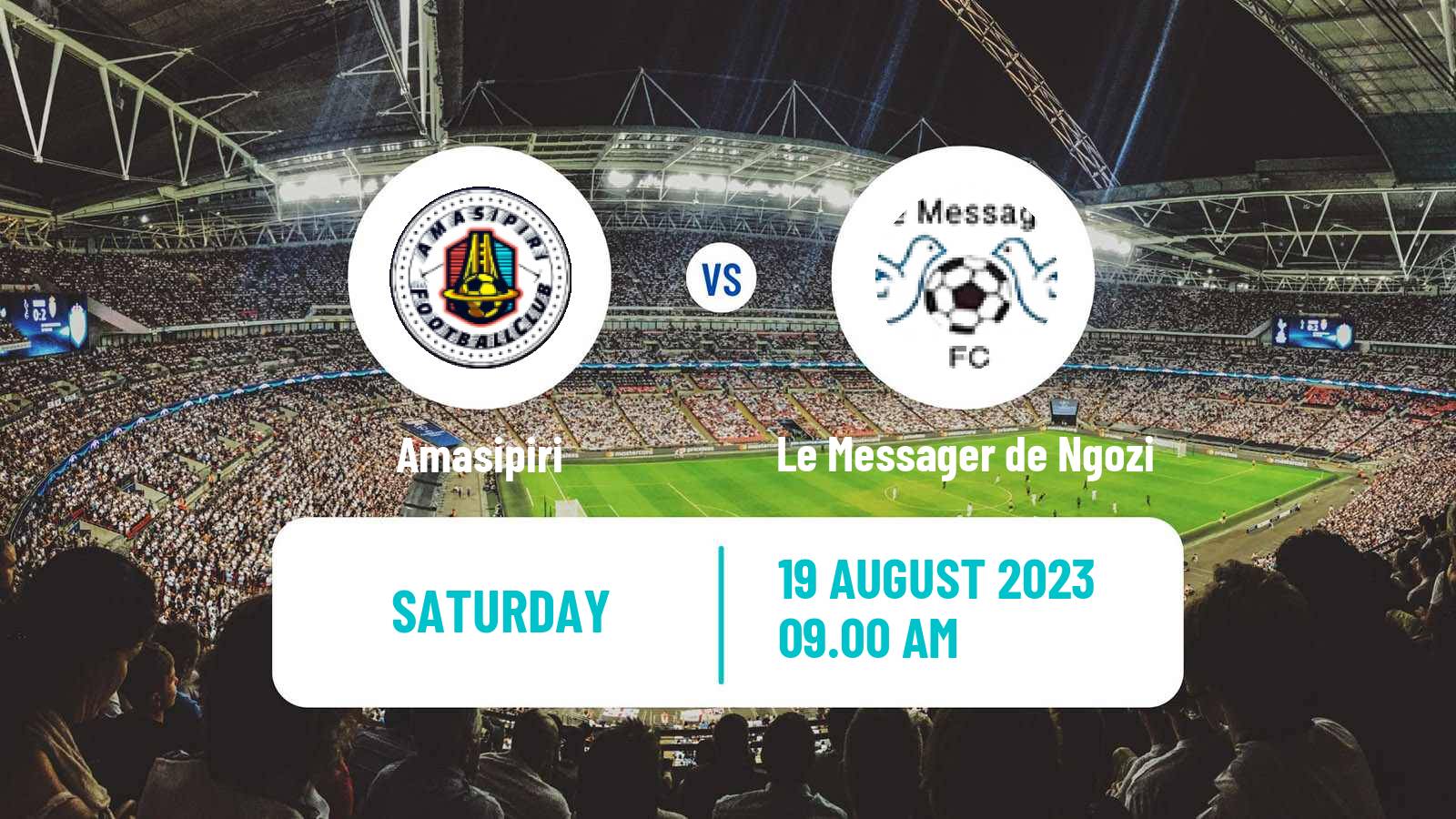 Soccer Burundi Premier League Amasipiri - Le Messager de Ngozi