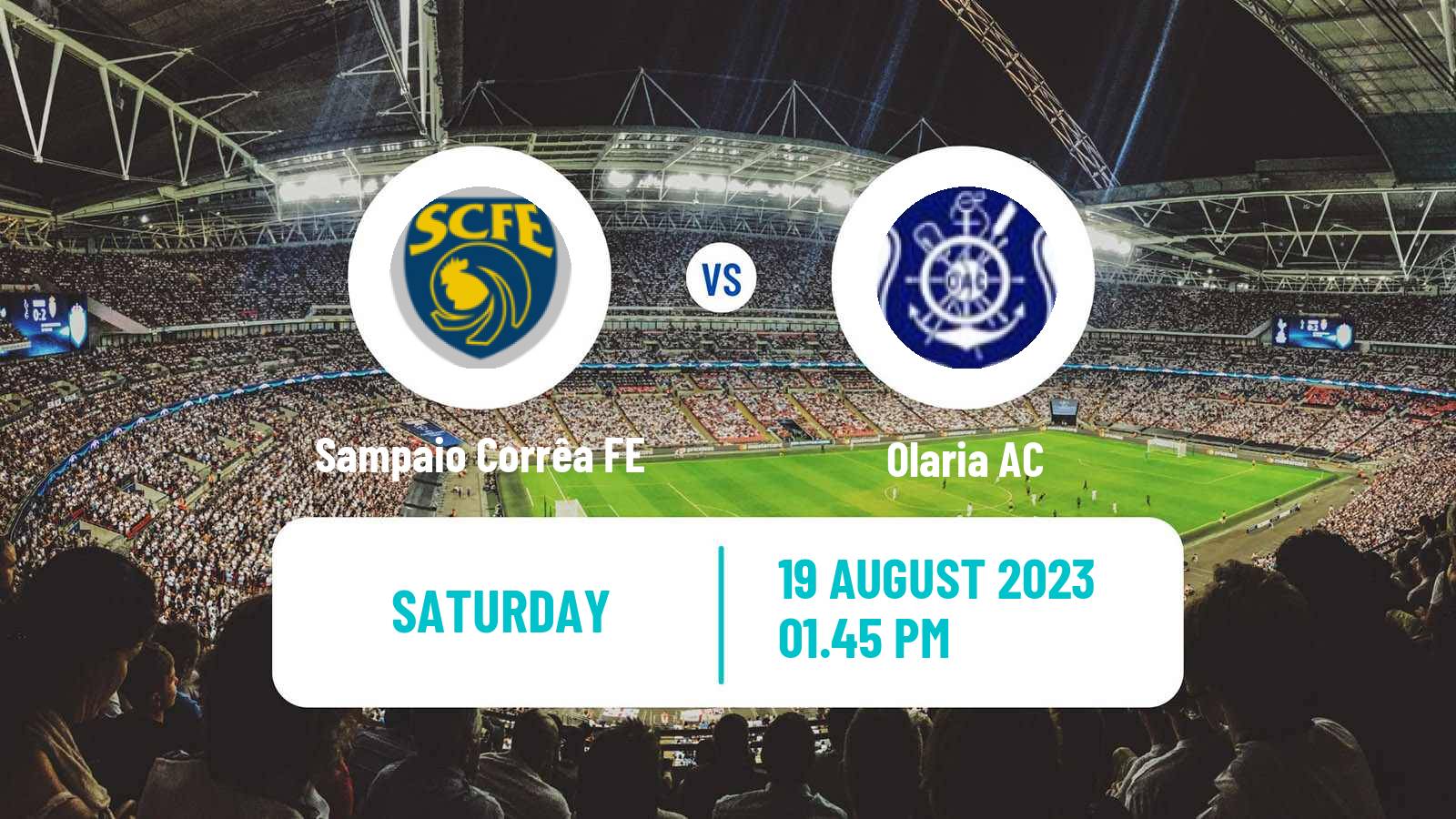 Soccer Brazilian Campeonato Carioca 2 Sampaio Corrêa FE - Olaria